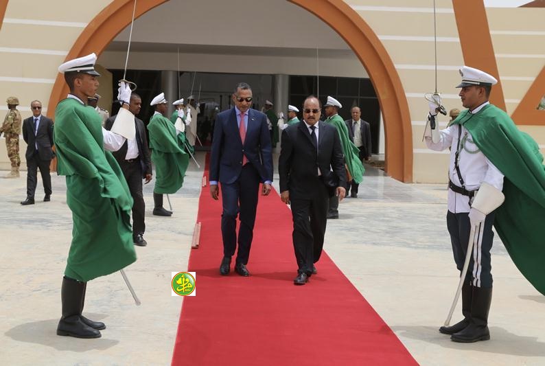 الرئيس الموريتاني المنتهية ولايته