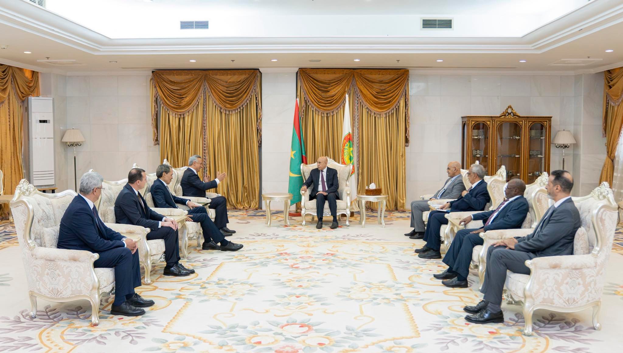مباحثات موريتانية مغربية لبحث آفاق الشراكة والاستثمار