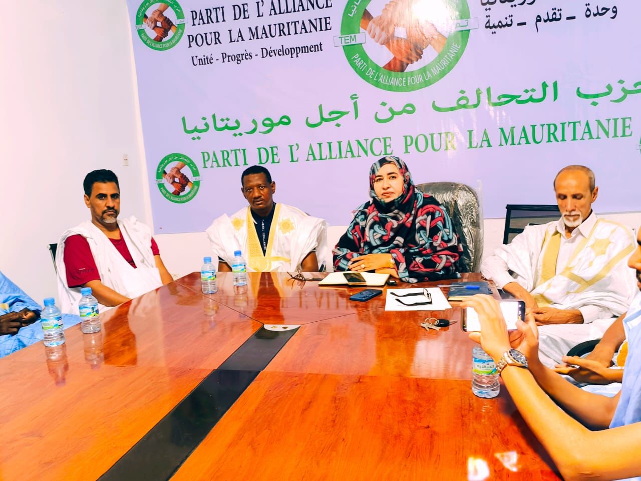 انضمام مجموعة سياسية وازنة إلى حزب التحالف من أجل موريتانيا (تم ) بقيادة المهندس محمد ولد الشيباني